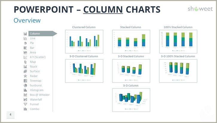 Free Column Chart Templates For Powerpoint