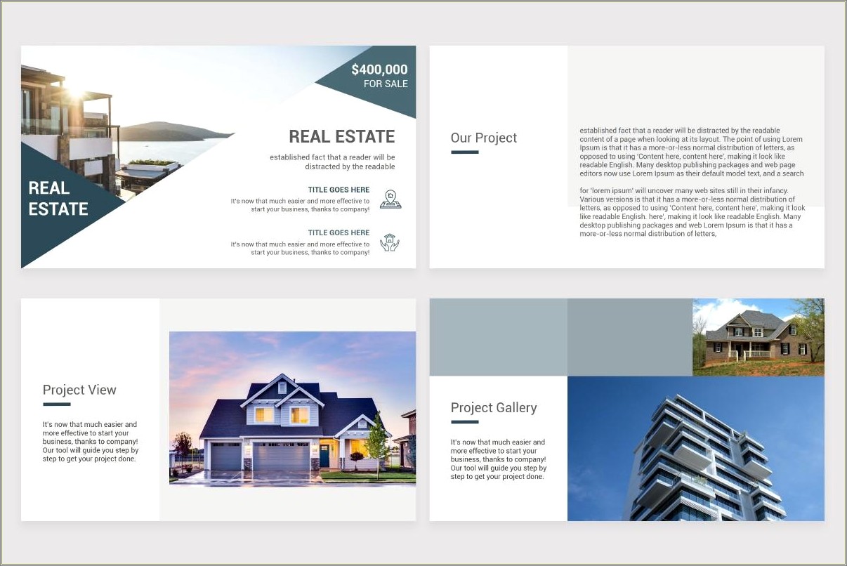 Free Commercial Real Estate Powerpoint Templates