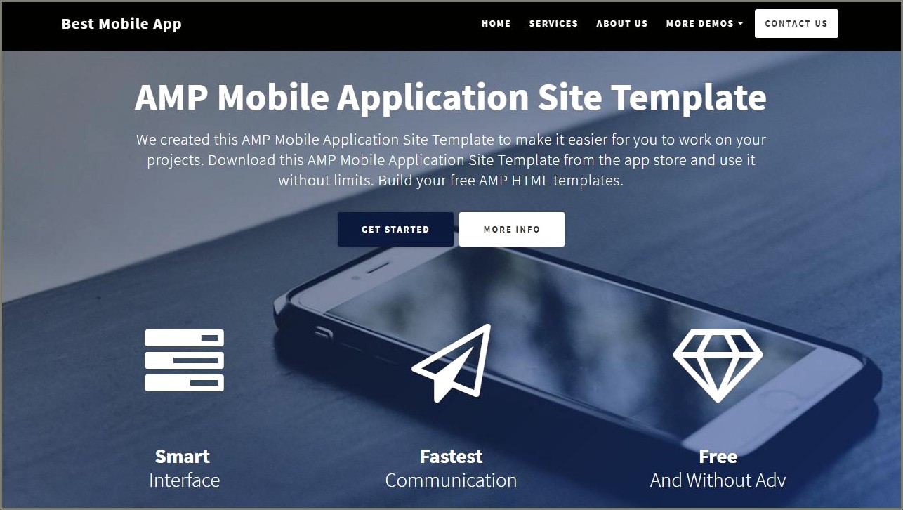 Free Communications Html5 Responsive Templates 2018