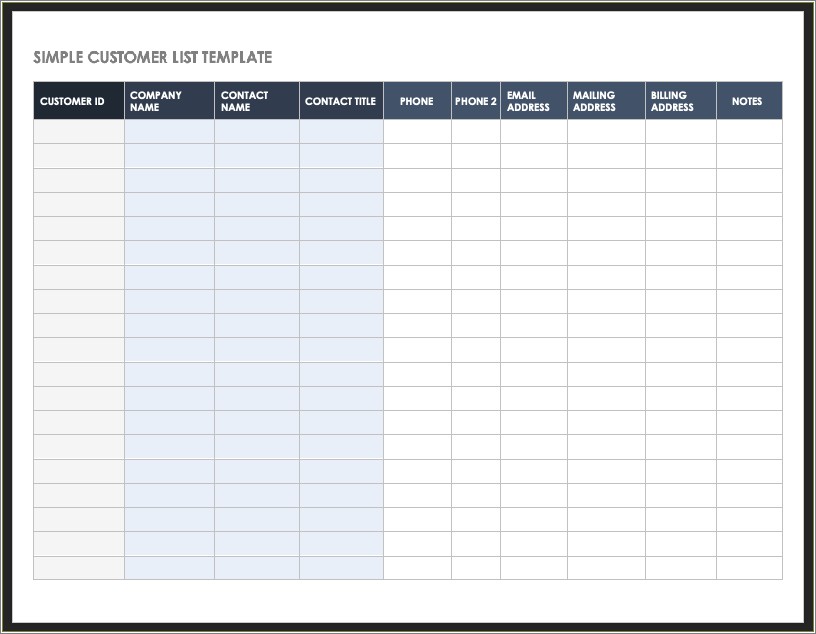 Free Company Register Of Members Template