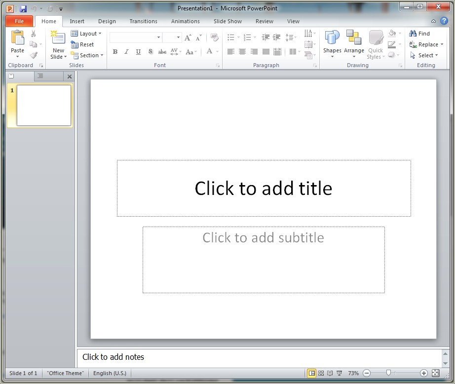 Free Computer Templates For Powerpoint 2010