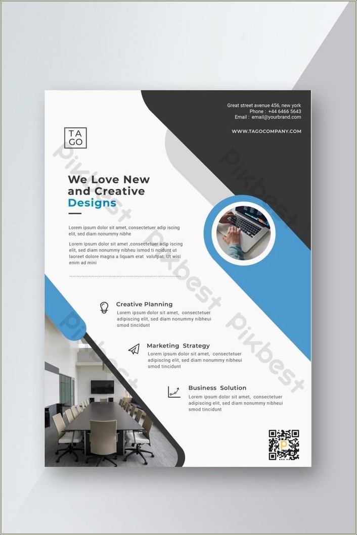 Free Corporate Business Flyer Template Psd
