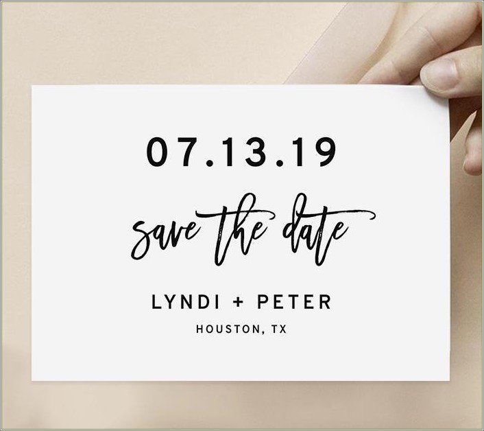 Free Corporate Save The Date Templates