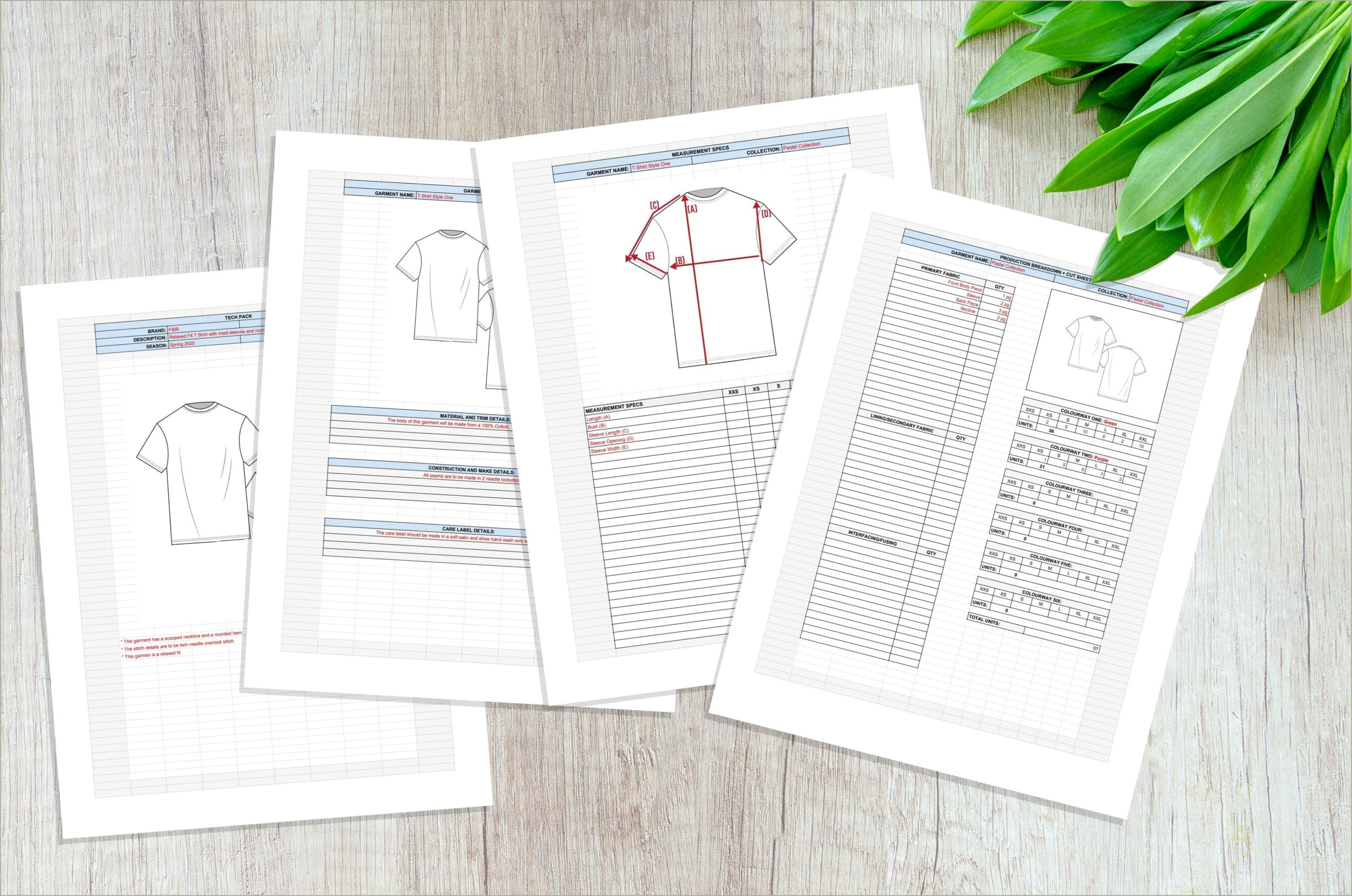 Free Cost Sheet Template For Apparel