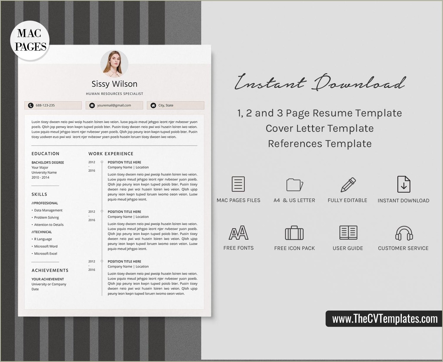 Free Cover Letter Template For Mac