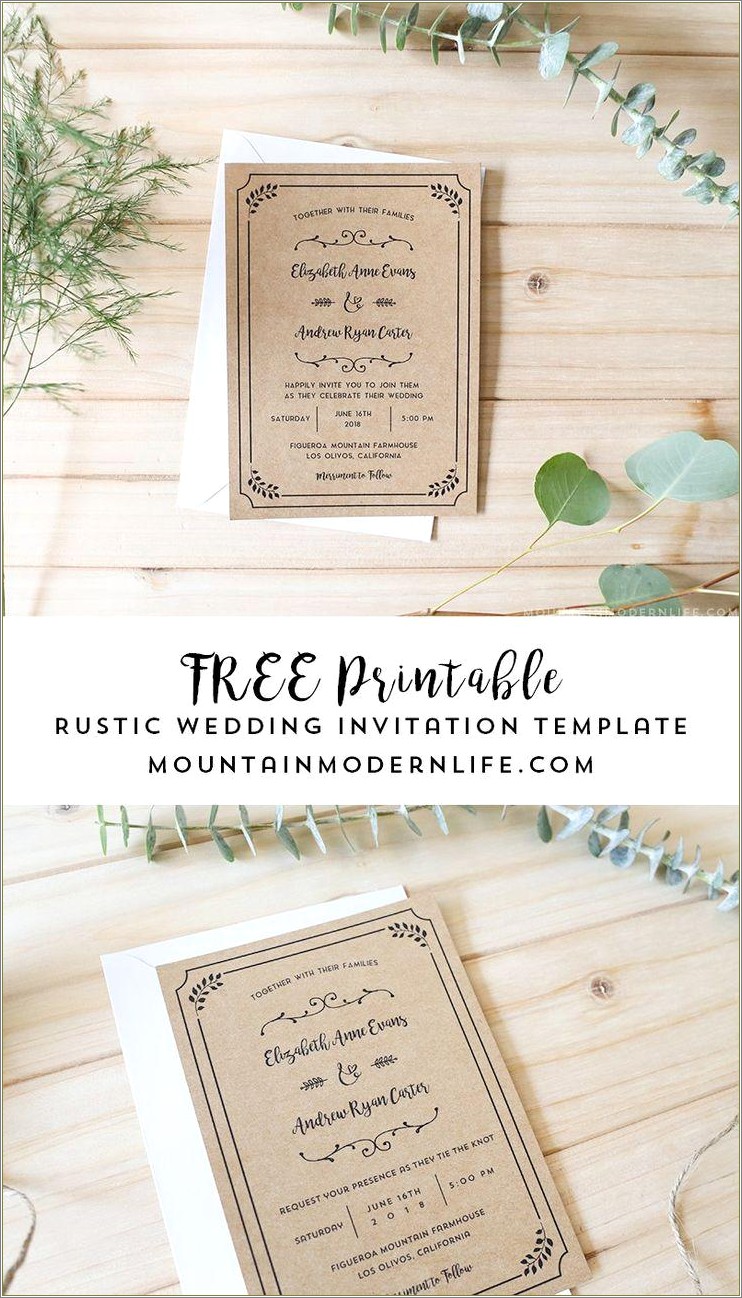 Free Create Your Own Invitation Templates