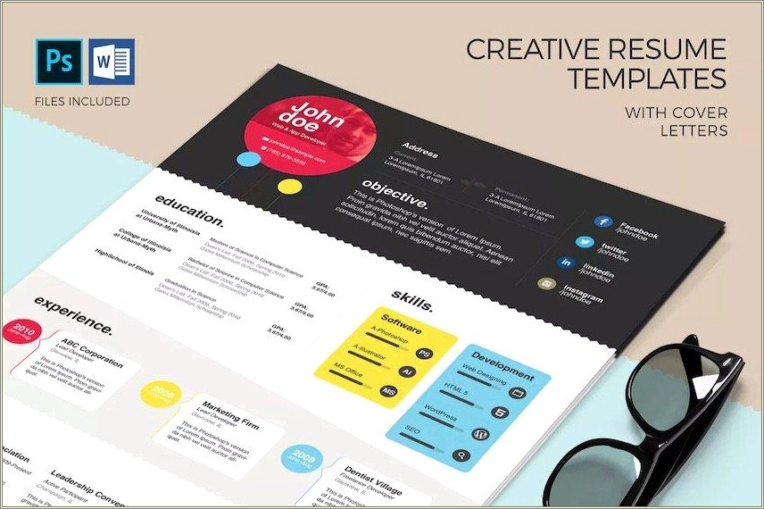 Free Creative Cv Templates To Download