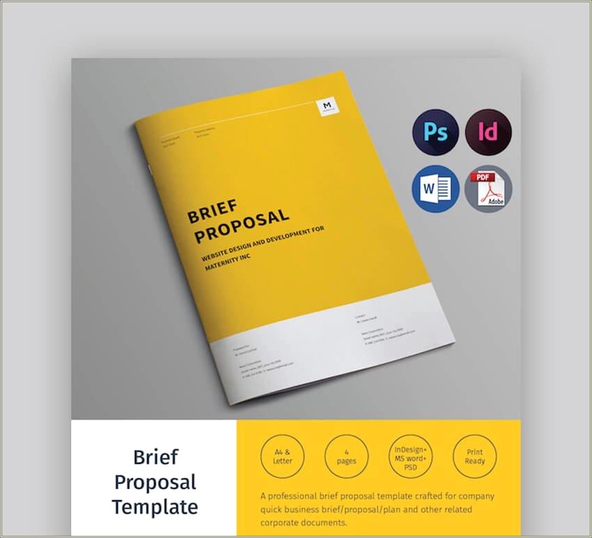 Free Creative Proposal Templates For Word