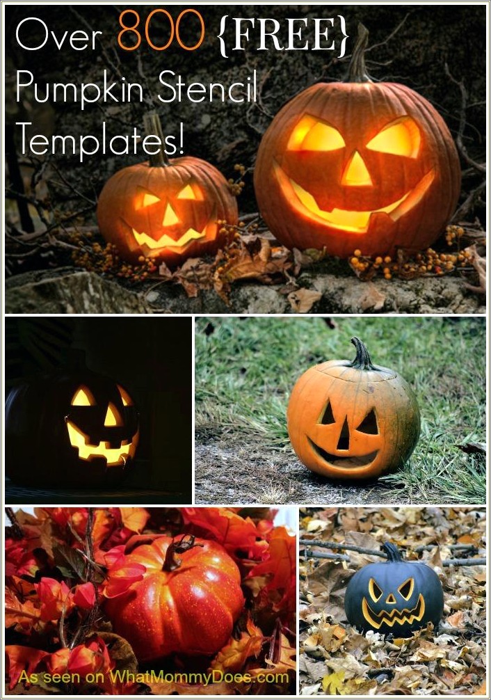 Free Disney Character Pumpkin Carving Templates