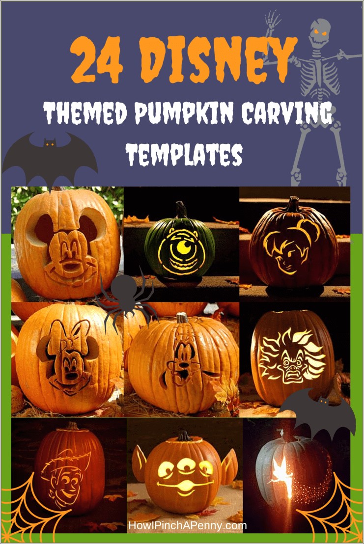 Free Disney Pumpkin Templates To Print