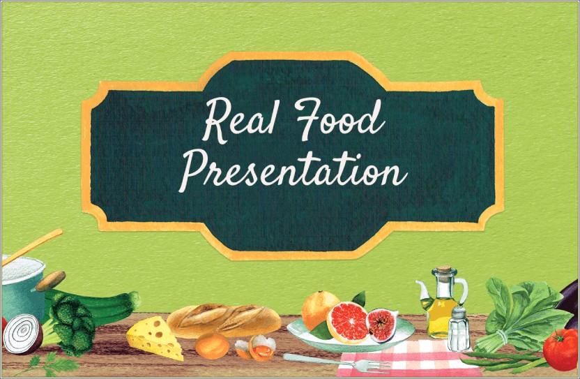 Free Download Fast Food Powerpoint Template