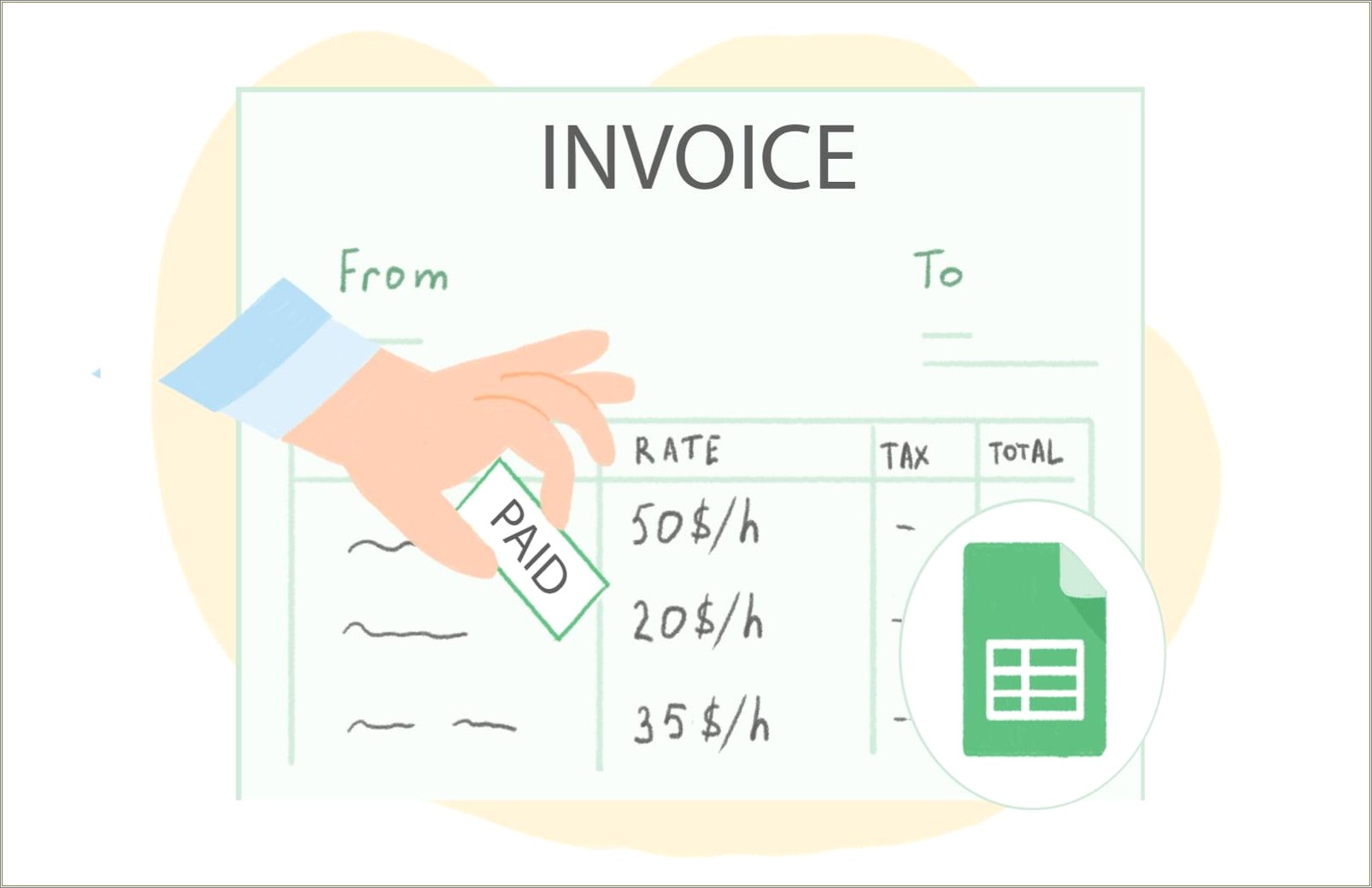 Free Download Google Docs Template Invvoice