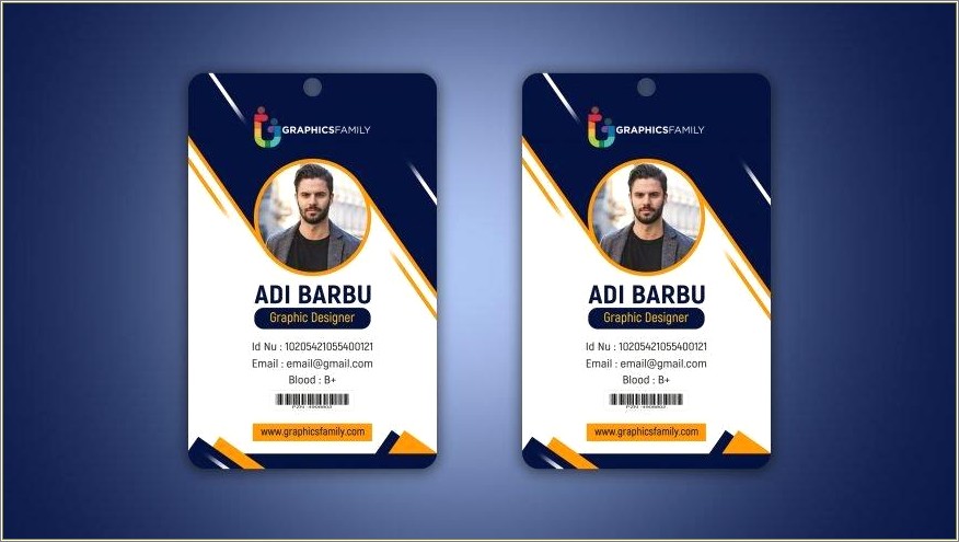 Free Download Id Card Design Template