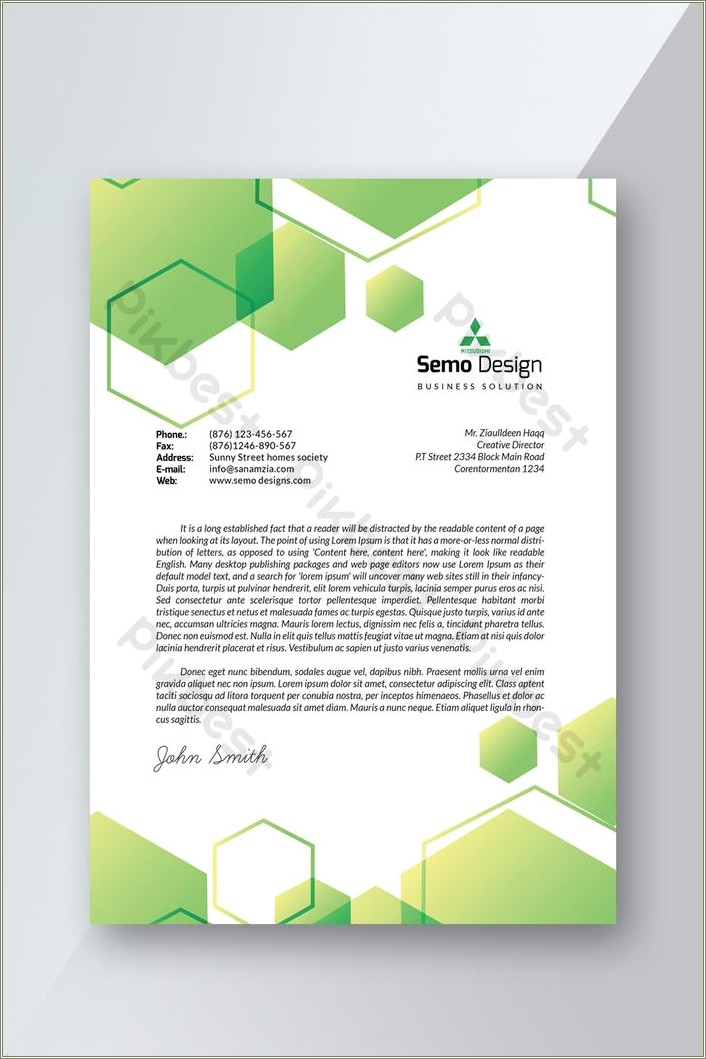 Free Download Letterhead Template For Word