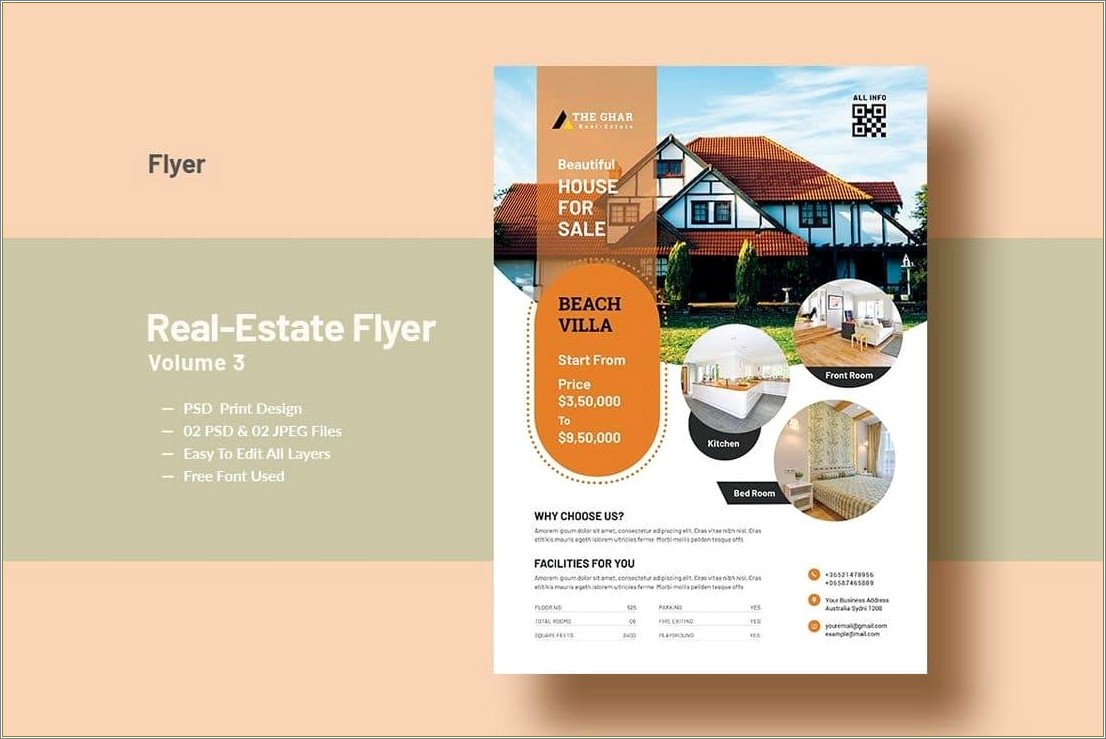 Free Download Real Estate Flyer Templates