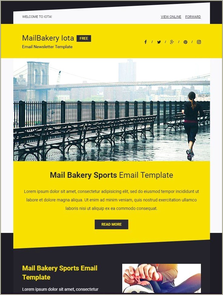 Free Download Responsive Html Email Template
