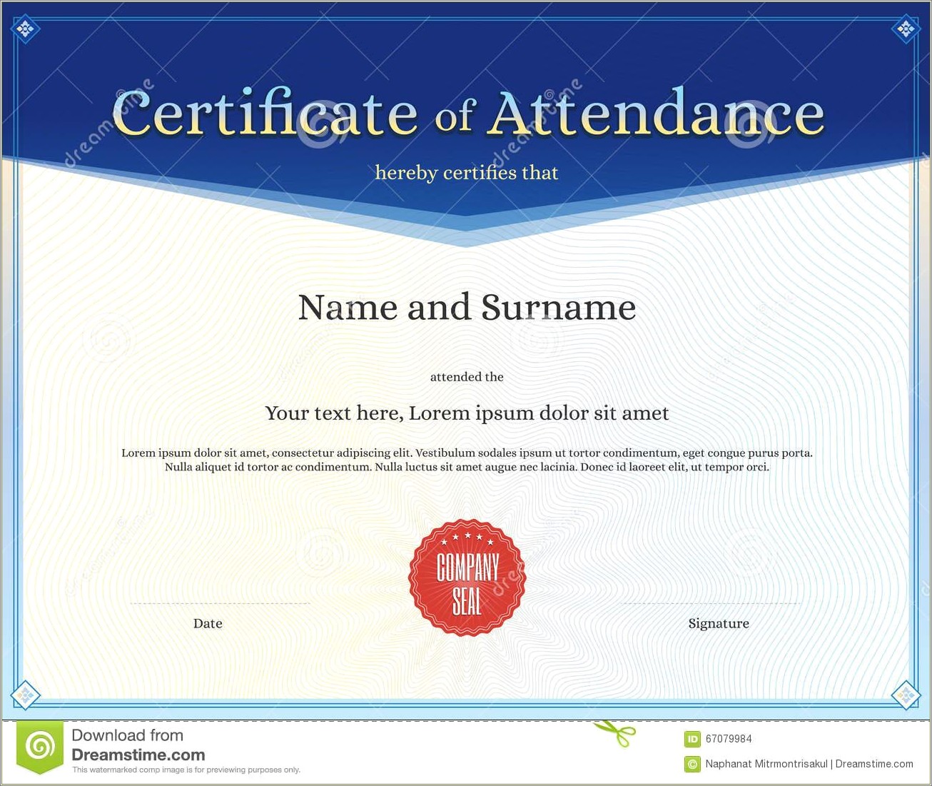 Free Download Template For Kids Attendance