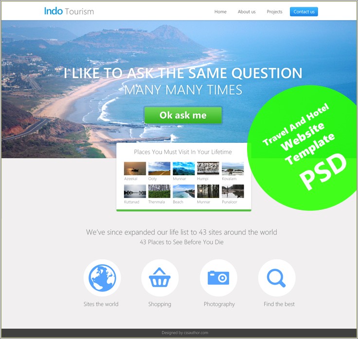 Free Download Web Templates For Hotel