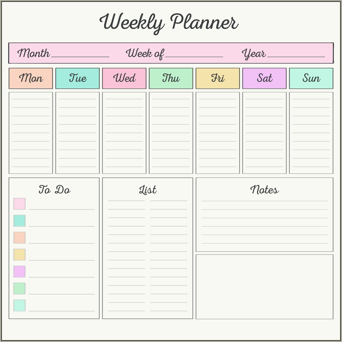 Free Downloadable 2014 Monthly Calendar Template