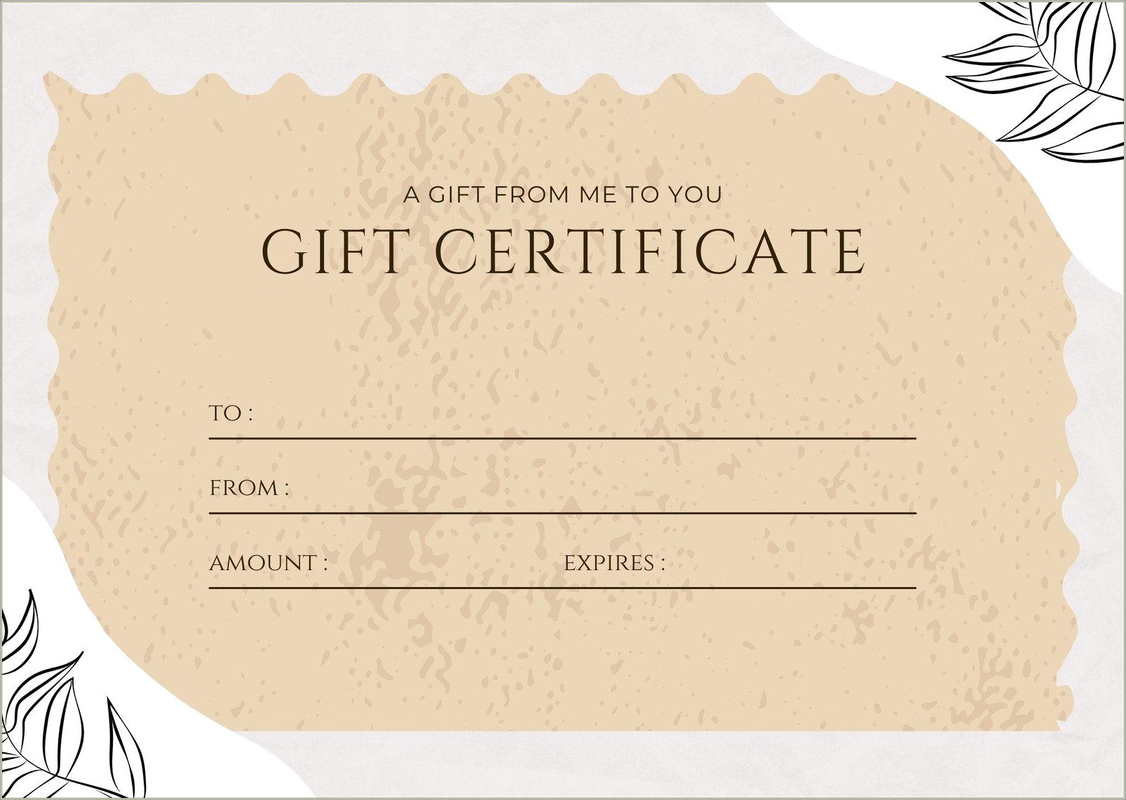 Free Downloadable Gift Certificates Template Word