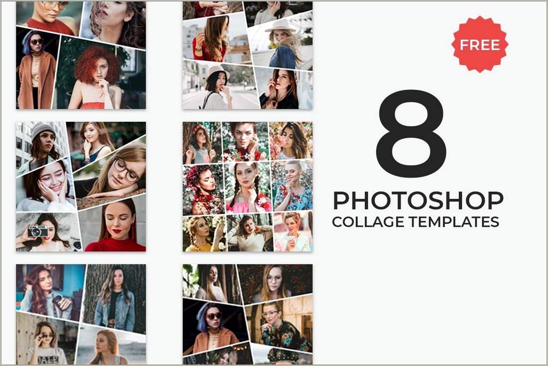 Free Downloadable Template For Photo Collage