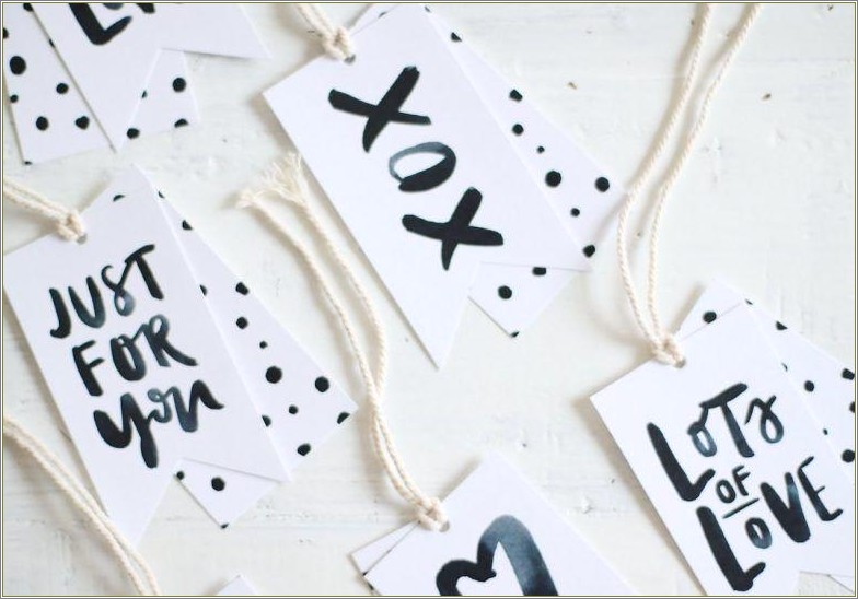 Free Downloadable Templates For Gift Tags
