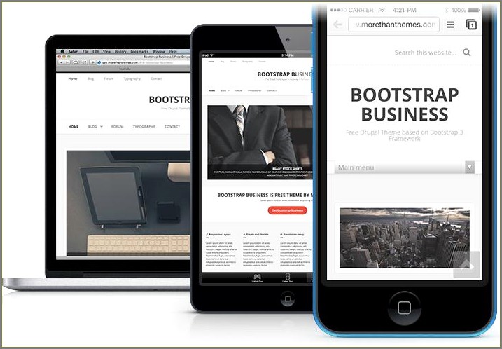 Free Drupal 7 Templates For Business
