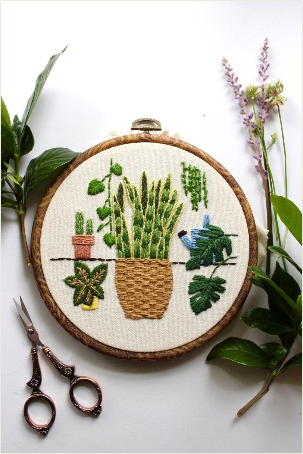 Free Embroidery Templates Tropical With Butterflies