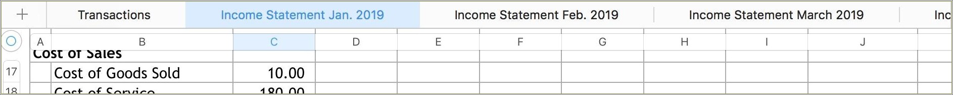 Free Excel Double Entry Bookkeeping Template