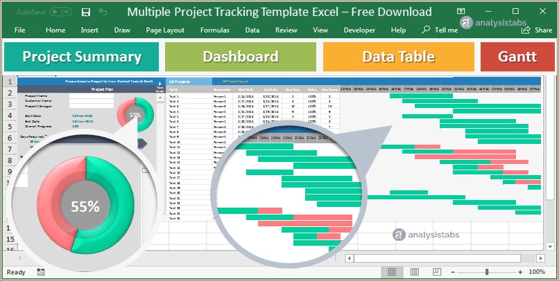 Free Excel Program Management Tracking Templates