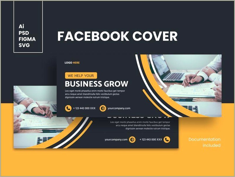 Free Facebook Business Page Svg Templates