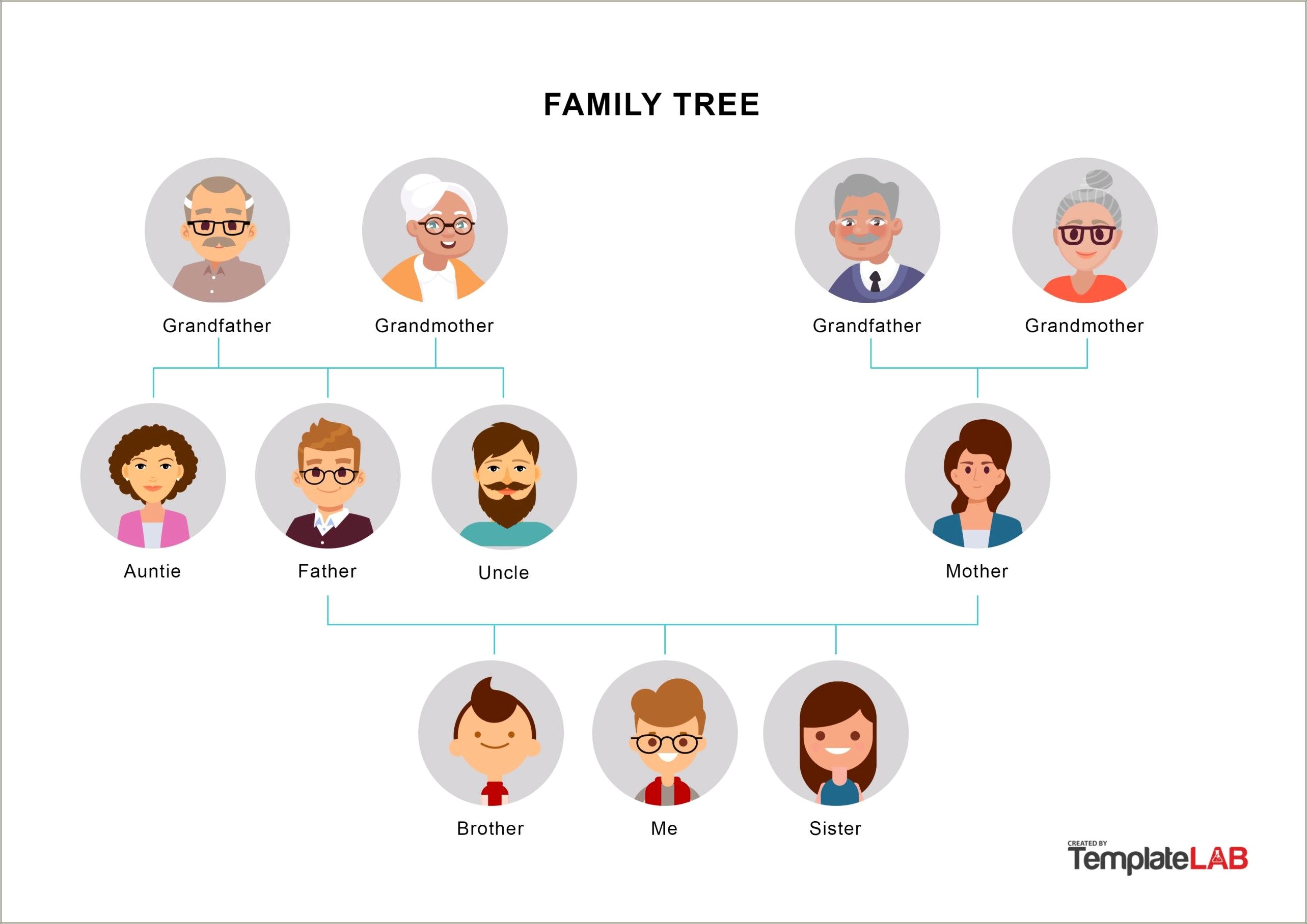Free Family Tree Template Word 2016