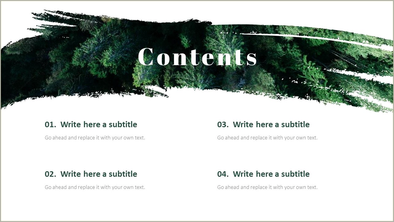 Free Forest Powerpoint Templates To Download