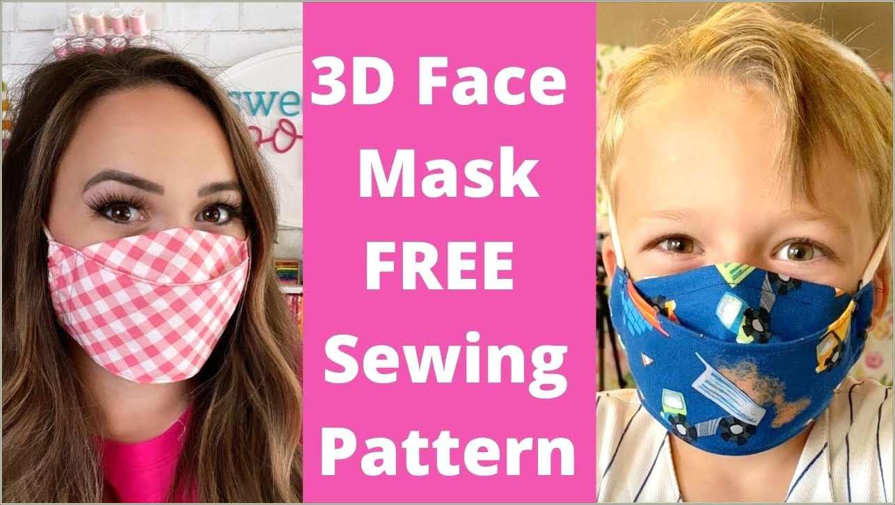 Free Full Face Printable Mask Template