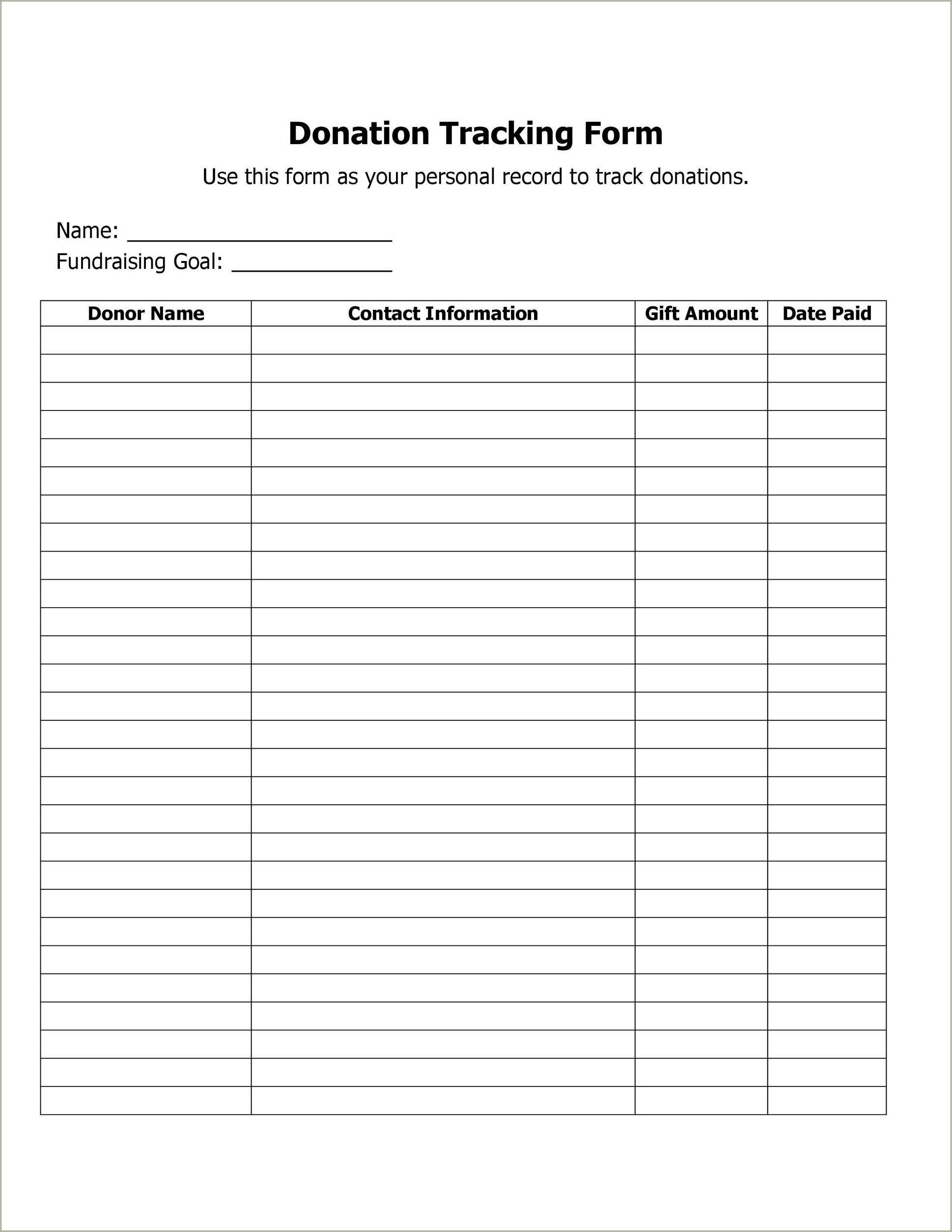 Free Fundraiser Order Form Template Psd