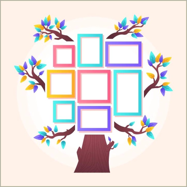Free Genealogy Tree Template With Children