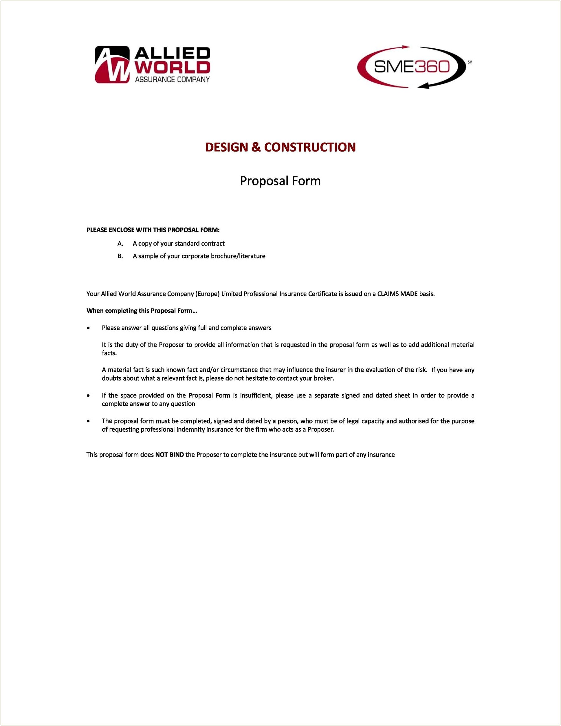 Free General Contractor Warranty Letter Template