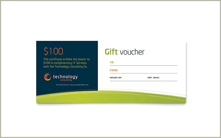Free Gift Certificates To Print Template