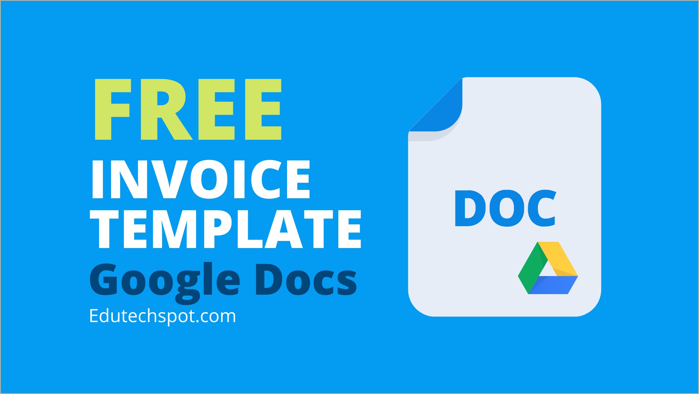 Free Google Docs Freelance Invoice Template