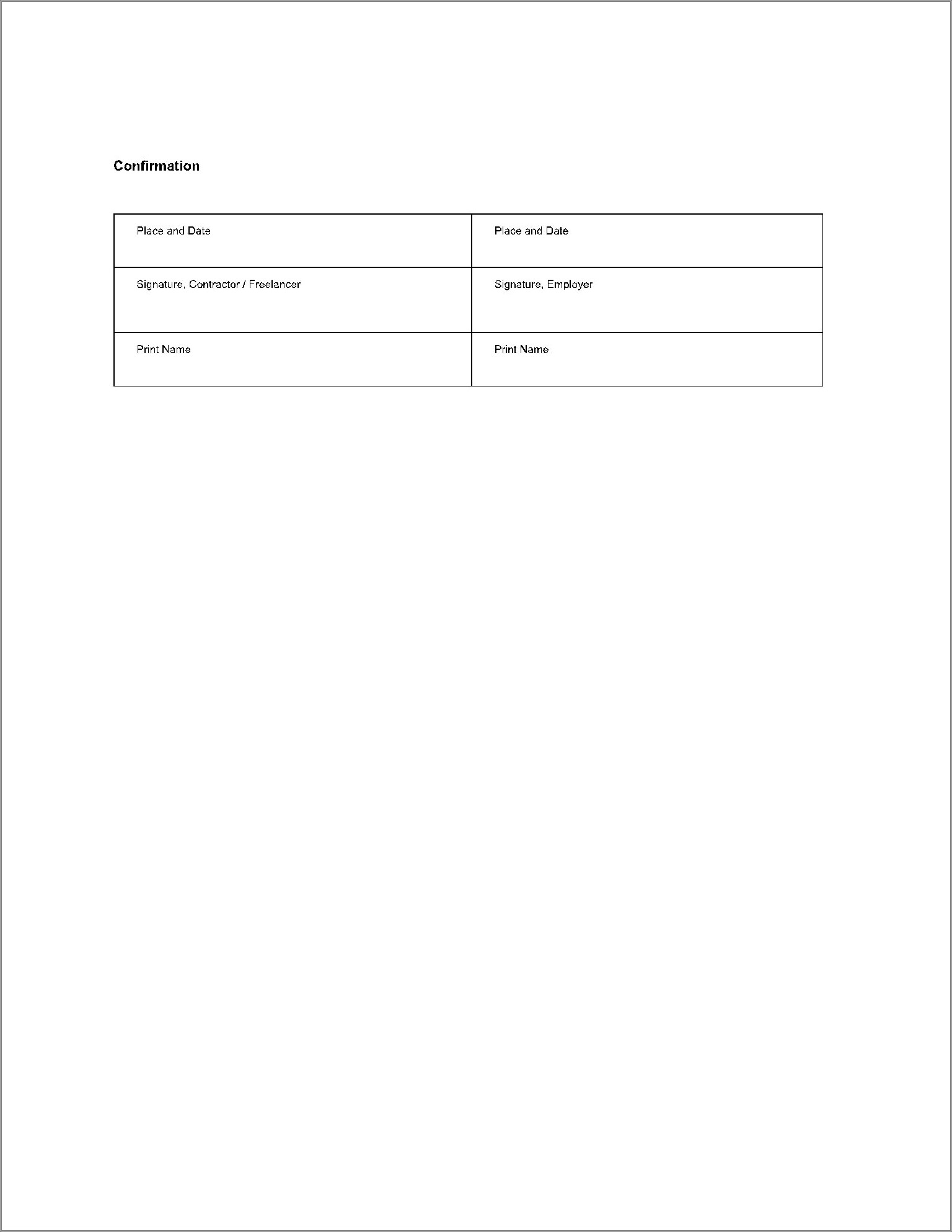 Free Handyman Invoice Form And Templates