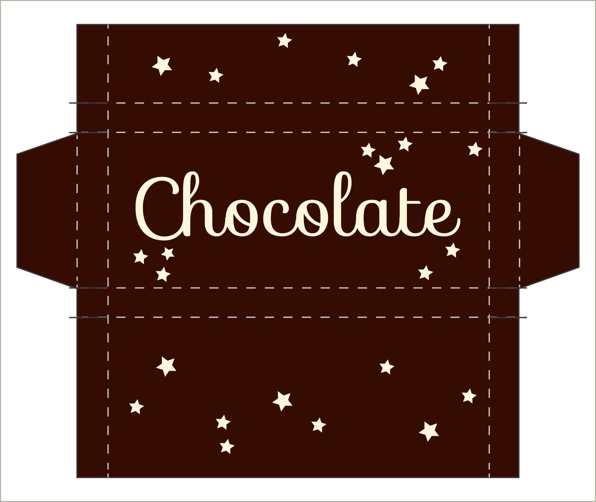 Free Hershey Bar Template With Photo