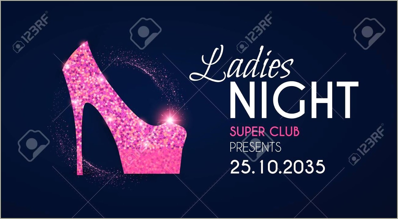 Free Ladies Night Club Flyer Template