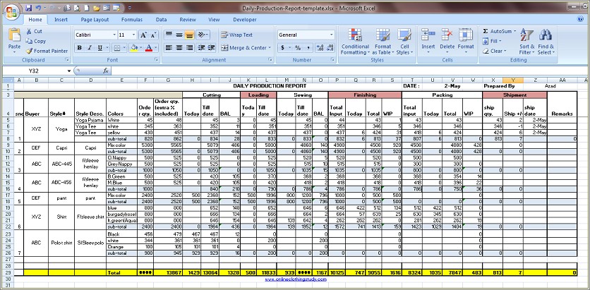 Free Machine Shop Scheduling Excel Template
