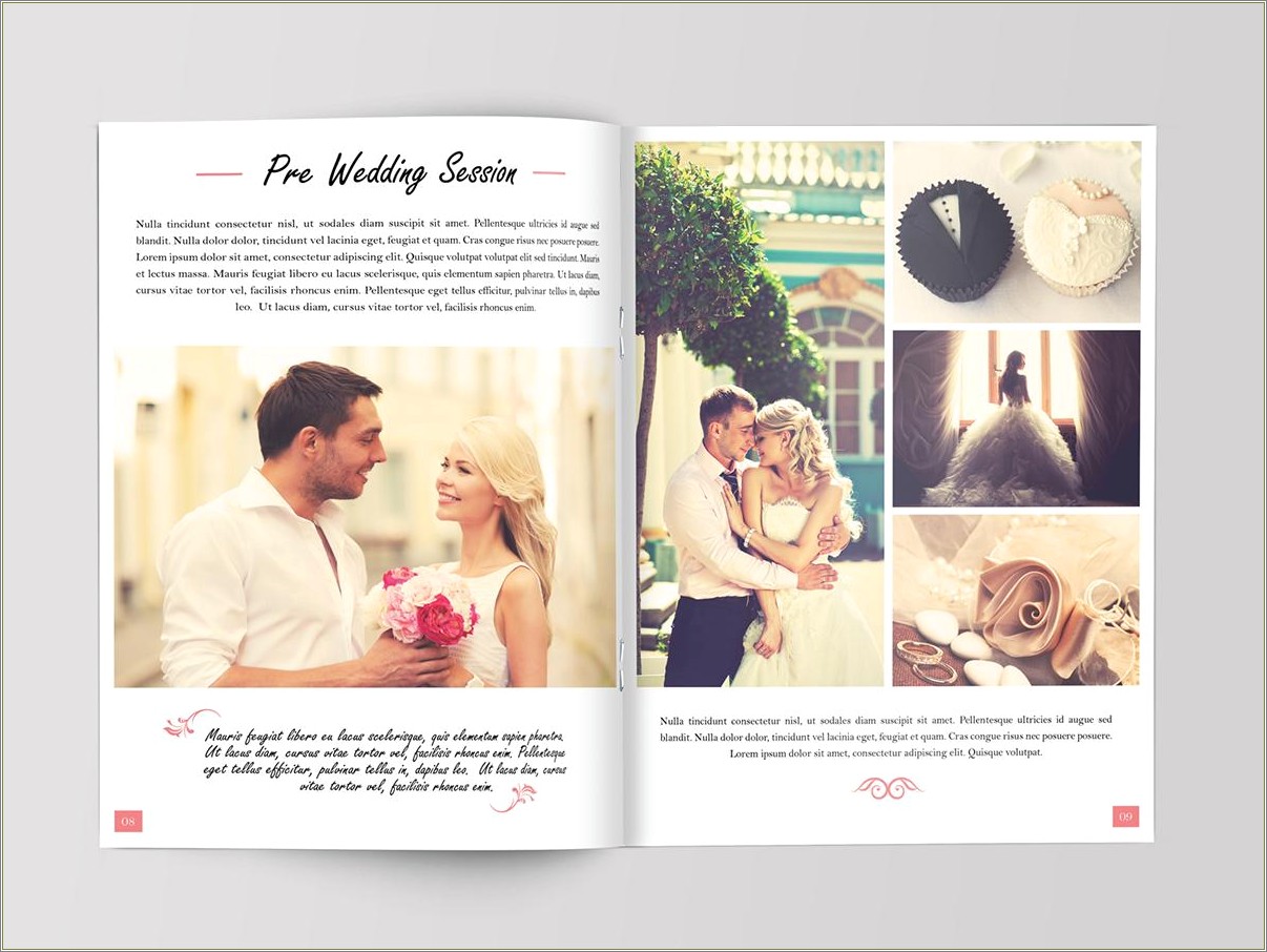 Free Magazine Templates For Wedding Photographers