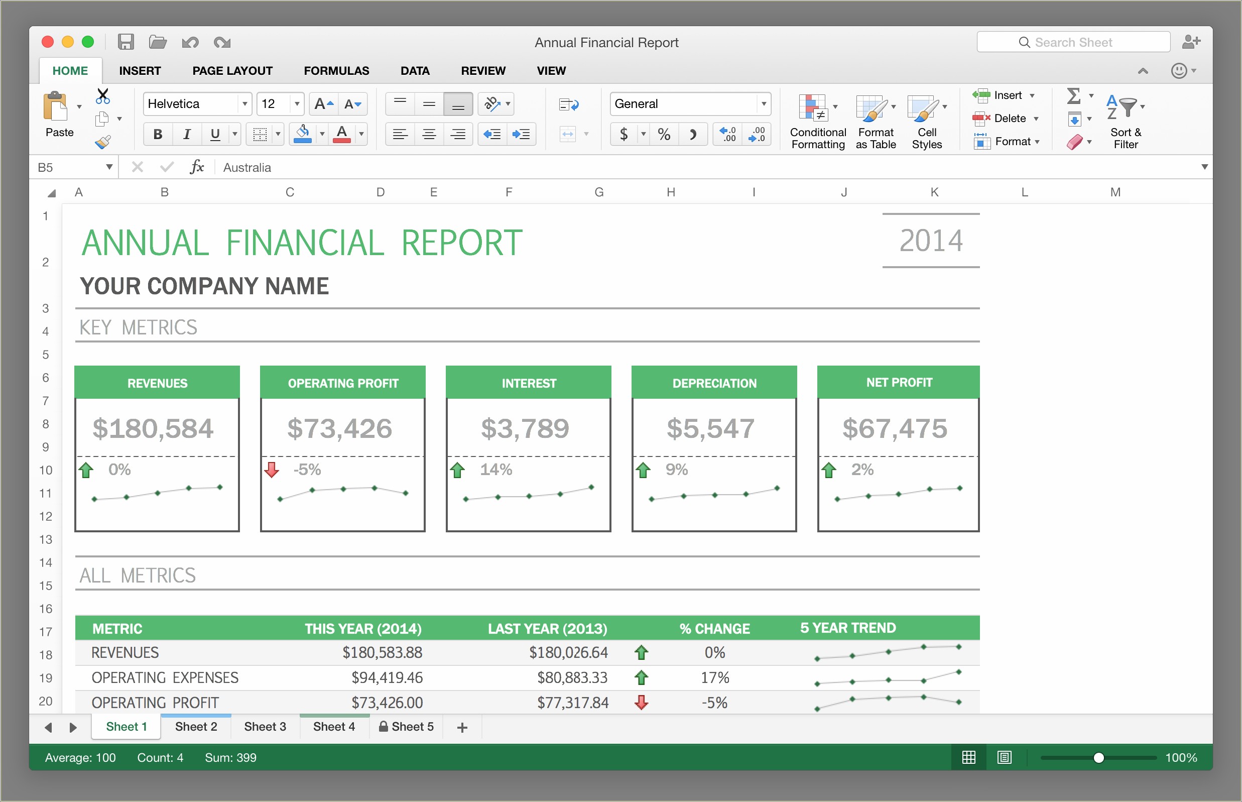 Free Microsoft Excel Templates For Mac