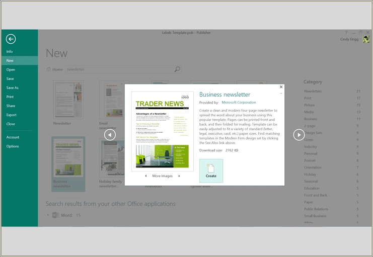 Free Microsoft Office Templates For Publisher