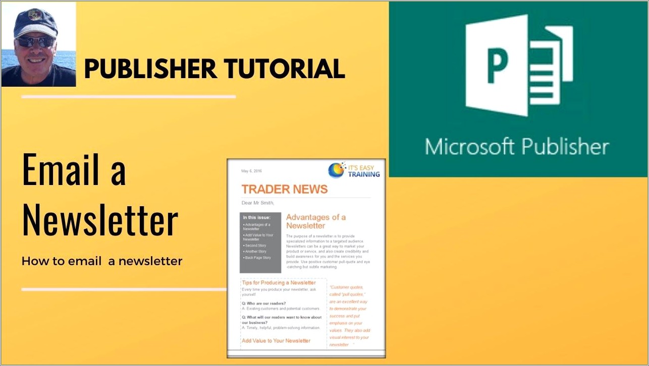 Free Microsoft Publisher Email Newsletter Templates