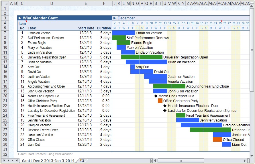 Free Microsoft Word Calendar Template 2013