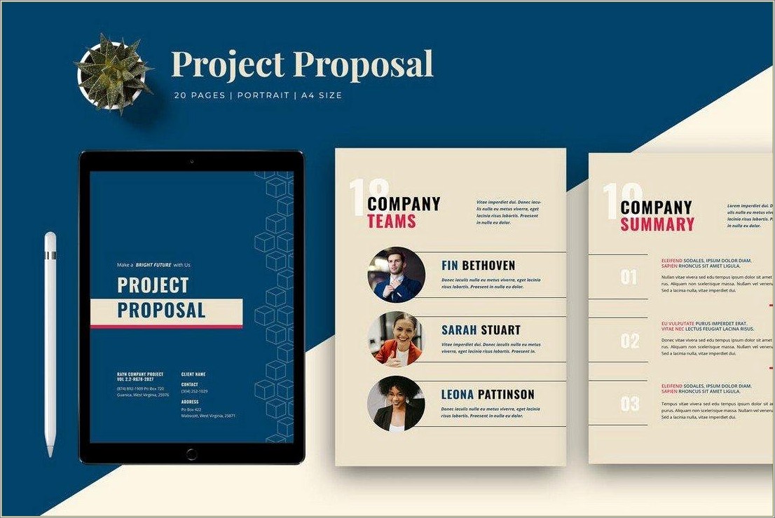 Free Microsoft Word Project Proposal Template