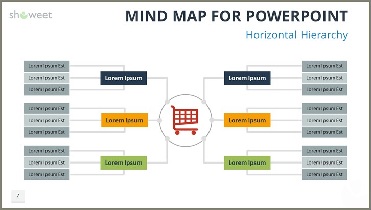 Free Mind Map Power Point Template